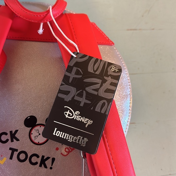 NWT Disney Loungefly Mickey clock/watch bag and wallet - Picture 7 of 12
